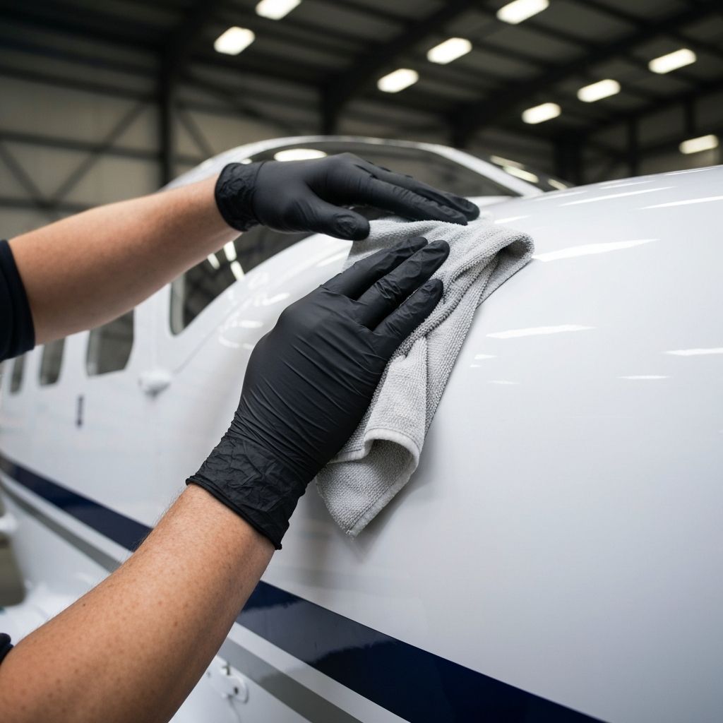 Flugzeugaufbereitung